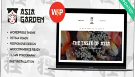 Asia Garden Theme Nulled Free Download