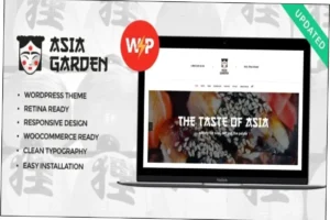 Asia Garden Theme Nulled Free Download