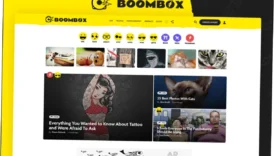 BoomBox Theme Nulled Free Download