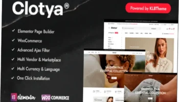 Clotya Theme Nulled Free Download