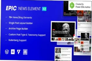 Epic News Elements Nulled Free Download