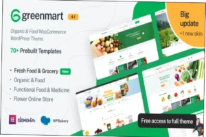 GreenMart Theme Nulled Free Download