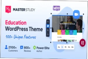 Masterstudy Education WordPress Theme Nulled Free Download