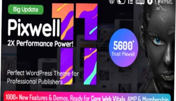 Pixwell Theme Nulled Free Download