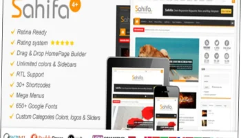 Sahifa Theme Nulled Free Download