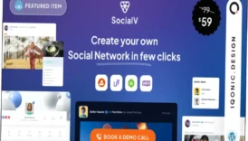 SocialV Theme Nulled Free Download