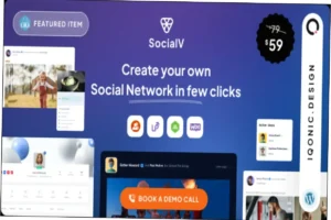 SocialV Theme Nulled Free Download