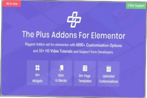 The Plus Addons Pro for Elementor Nulled Free Download