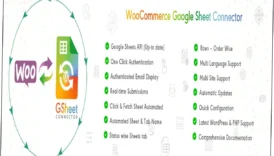 WooCommerce Google Spreadsheet Addon Nulled Free Download