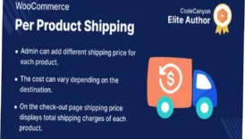 WooCommerce Per Product Shipping Nulled Free Download