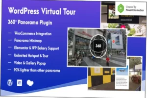 WordPress Virtual Tour 360 Panorama Plugin Nulled Free Download