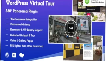 WordPress Virtual Tour 360 Panorama Plugin Nulled Free Download