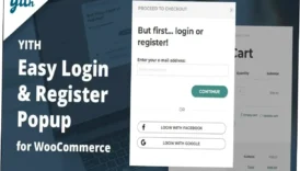 YITH Easy Login Register Popup for WooCommerce Nulled Free Download