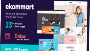 ekommart Theme Nulled Free Download