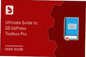 GD bbPress Toolbox Pro Nulled Free Download